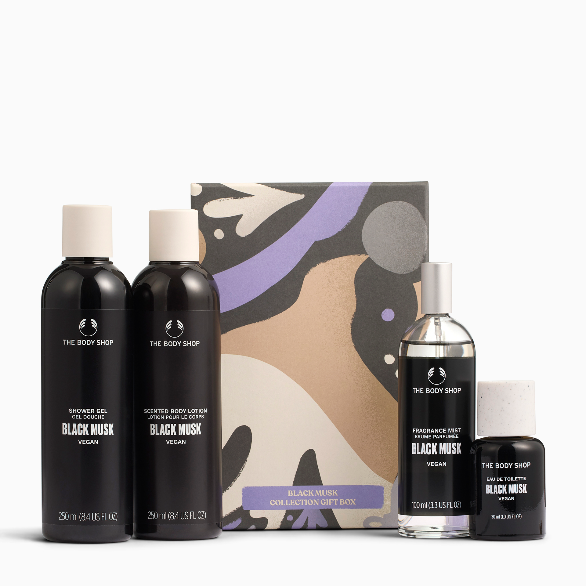 THE BODY SHOP BLACK MUSK セット The Body Shop Black Musk Mist & Shower Duo - Darkest and most