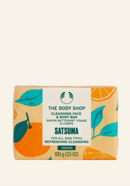 Satsuma Cleansing Face & Body Bar 