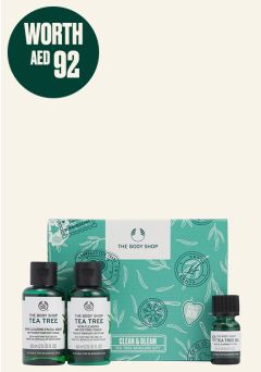 Clean & Gleam Tea Tree Skincare Gift